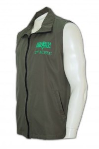 V032 訂購safety vest 背心褸  訂製開胸背心褸  設計背心款式  訂購團體背心外套供應商Hk
